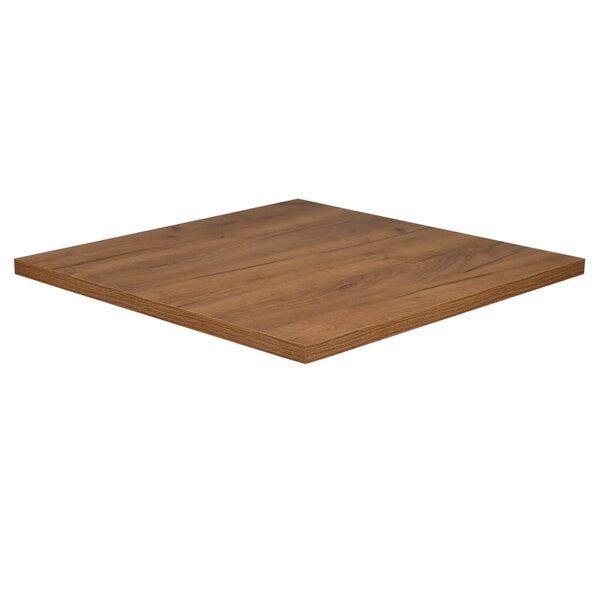 Tafelblad | MADRID | Houtlook | Indoor | 700x700x28(h)mm