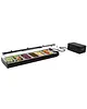 SAYL Tapasvitrine | SELF-SERVICE | Zwart | 4x 1/3 GN | +2°C/+6°C | Statisch | 1 Niveau | Zelfbediening | Losse Koelunit (Inbouw) | 840x395x245(h)mm 