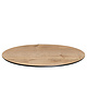 Werzalit Tafelblad | COMPACT | Houtlook (Eiken) | In-/Outdoor | Ø690x12(h)mm 