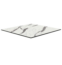 Werzalit Tafelblad | COMPACT | Marmerlook (Wit) | In-/Outdoor | 690x690x12(h)mm 