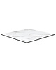 Werzalit Tafelblad | COMPACT | Marmerlook (Wit) | In-/Outdoor | 690x690x12(h)mm 