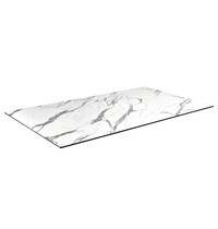 Werzalit Tafelblad | COMPACT | Marmerlook (Wit) | In-/Outdoor | 690x1200x12(h)mm 