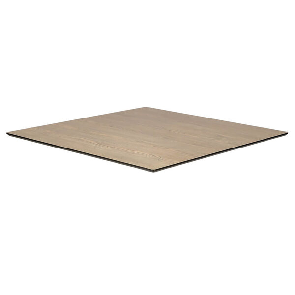 Tafelblad | COMPACT | Houtlook | In-/Outdoor | 690x690x12(h)mm