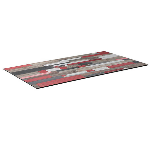 Tafelblad | COMPACT | Rood | In-/Outdoor | 690x1200x12(h)mm