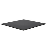 Werzalit Tafelblad | COMPACT | Zwart | In-/Outdoor | 690x690x12(h)mm 