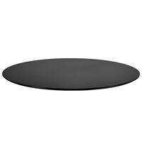 Werzalit Tafelblad | COMPACT | Zwart | In-/Outdoor | Ø690x12(h)mm 