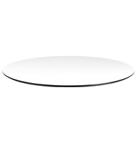 Werzalit Tafelblad | COMPACT | Wit | In-/Outdoor | Ø690x12(h)mm 