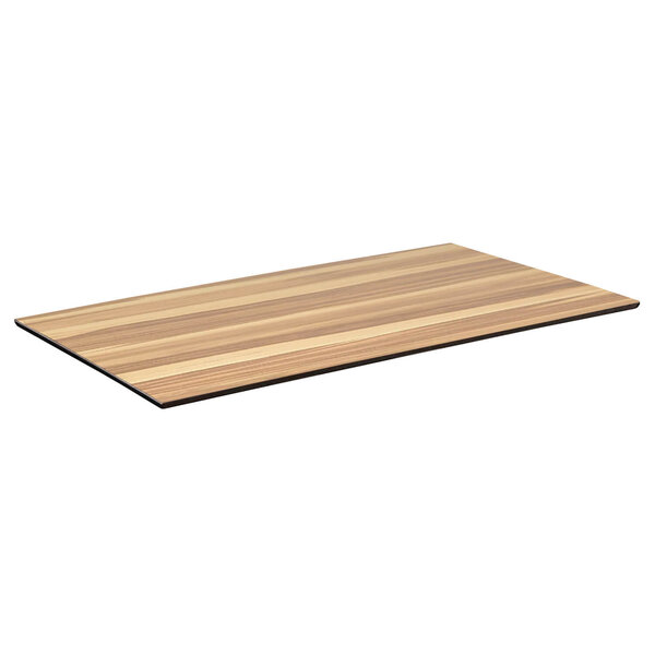 Tafelblad | COMPACT | Houtlook | In-/Outdoor | 690x1200x12(h)mm