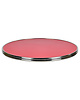 Werzalit Tafelblad | SILVER | Rood | In-/Outdoor | Ø700x30(h)mm 