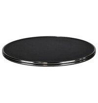 Werzalit Tafelblad | SILVER | Zwart | In-/Outdoor | Ø700x30(h)mm 
