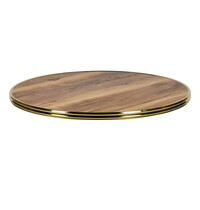 Werzalit Tafelblad | INDIAN SHESMAN | Houtlook | In-/Outdoor | Ø600x30(h)mm 