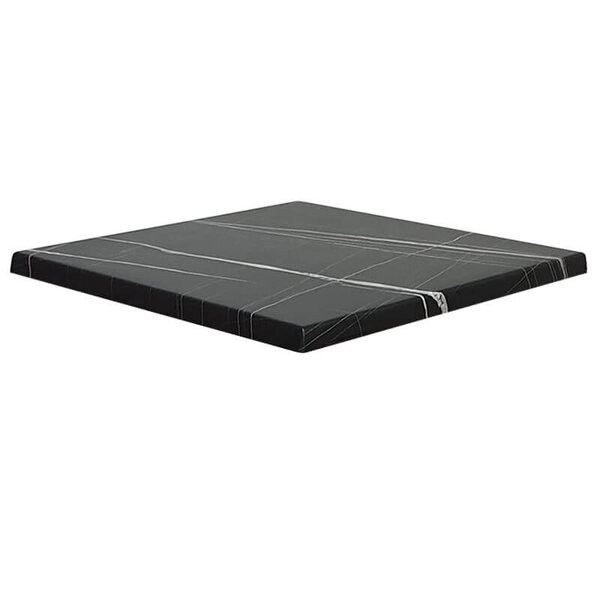 Tafelblad | PALAZZO | Marmerlook (Zwart) | In-/Outdoor | 600x600x30(h)mm