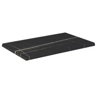 Werzalit Tafelblad | PALAZZO | Marmerlook (Zwart) | In-/Outdoor | 700x1200x30(h)mm 