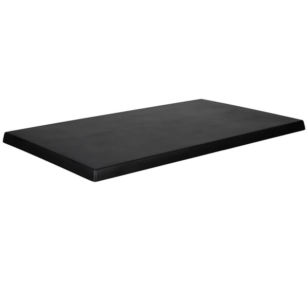 Tafelblad | Zwart | In-/Outdoor | 700x1200x30(h)mm