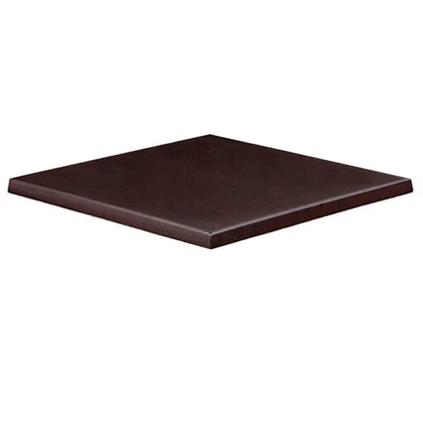 Tafelblad | Houtlook (Wengé) | In-/Outdoor | 700x700x30(h)mm
