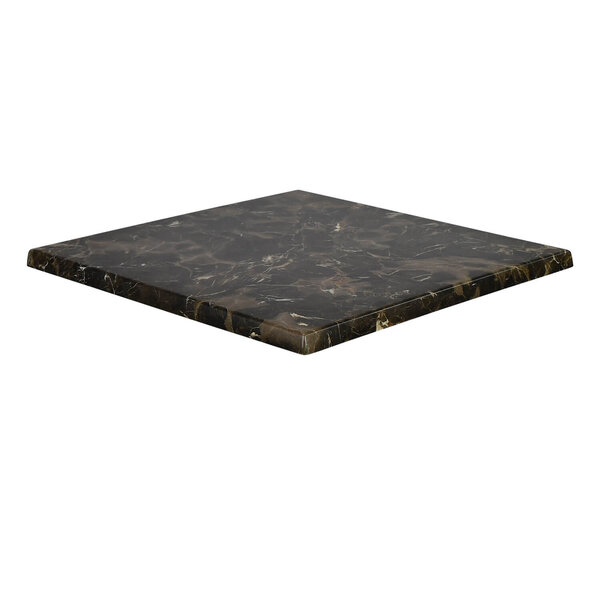 Tafelblad | PORTO ROSA | Marmerlook (Bruin) | In-/Outdoor | 600x600x30(h)mm
