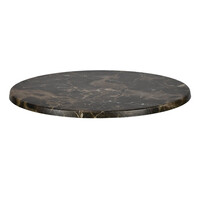 Werzalit Tafelblad | PORTO ROSA | Marmerlook (Bruin) | In-/Outdoor | Ø600x30(h)mm 