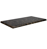 Werzalit Tafelblad | PORTO ROSA | Marmerlook (Bruin) | In-/Outdoor | 700x1200x30(h)mm 