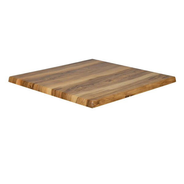Tafelblad | INDIAN SHESMAN | Houtlook | In-/Outdoor | 700x700x30(h)mm