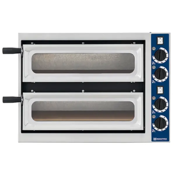 Pizzaoven | GO LINE | Elektrisch | 1+1x Ø32cm | 50°C/320°C | 2.4kW (230V) | 615x500x430(h)mm