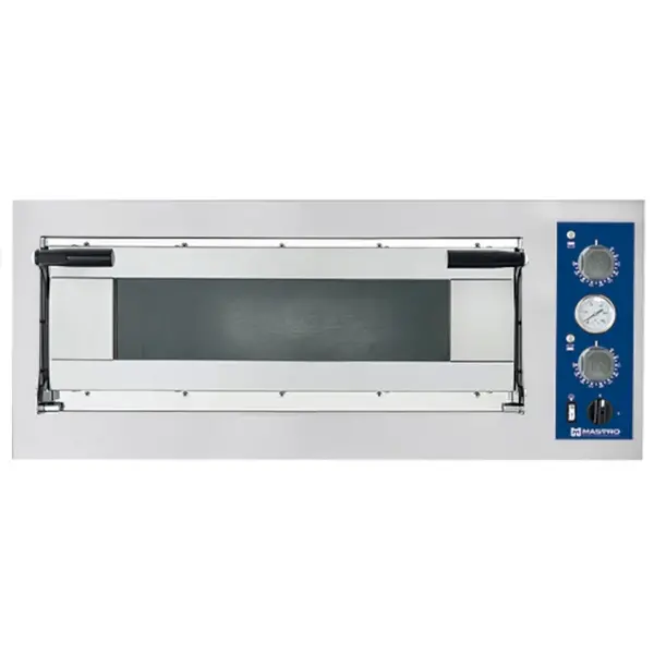 Pizzaoven | GO LINE | Elektrisch | 4x Ø35cm | 50°C/450°C | 6kW (400V) | Stapelbaar | 1000x955x415(h)mm