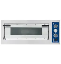 Mastro Pizzaoven | GO LINE | Elektrisch | 6x Ø35cm | 50°C/450°C | 9kW (400V) | Stapelbaar | 1000x1315x415(h)mm 