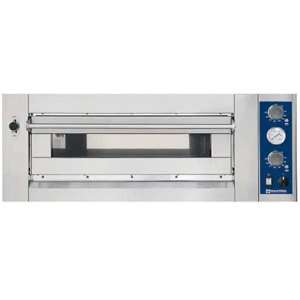 Pizzaoven | PRO LINE | Elektrisch | 6x Ø35cm | 50°C/450°C | 9.6kW (400V) | 1100x1360x400(h)mm