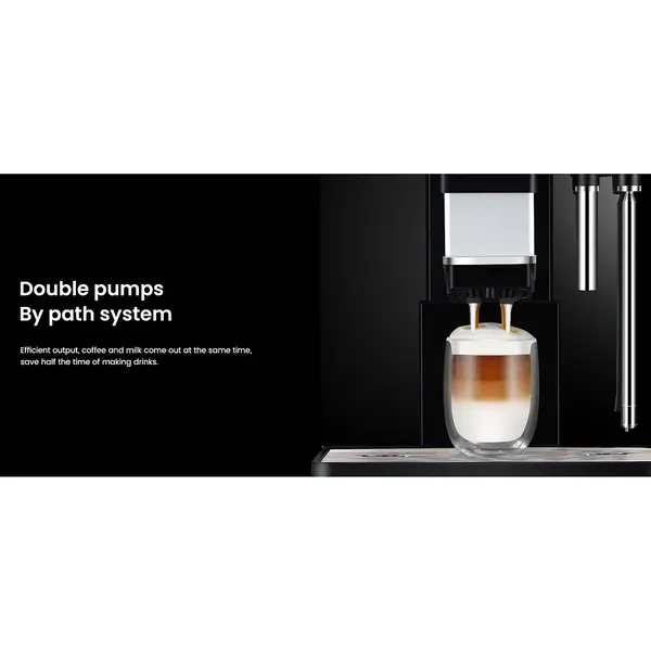 Volautomatisch Koffiezetapparaat | COFFEE ZONE | 80-100 Kopjes/u | Touchscreen | 2.9kW (230V) | 340x620x545(h)mm