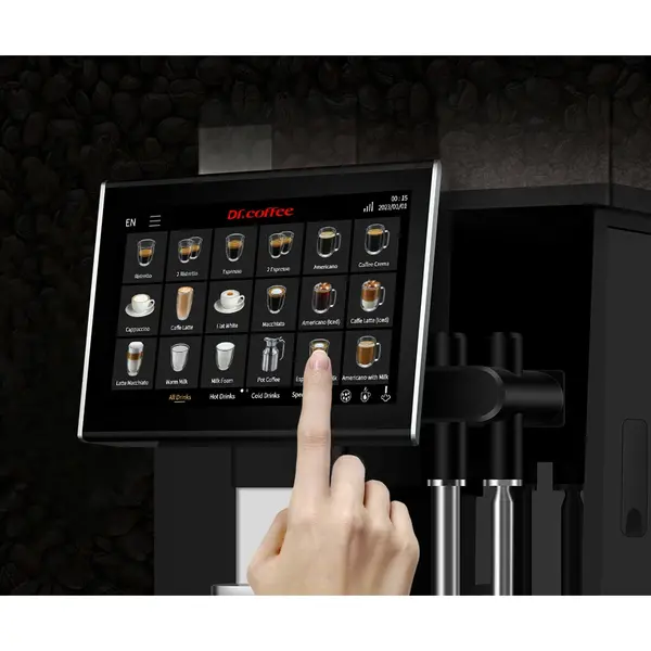 Volautomatisch Koffiezetapparaat | COFFEE ZONE | 80-100 Kopjes/u | Touchscreen | 2.9kW (230V) | 340x620x545(h)mm