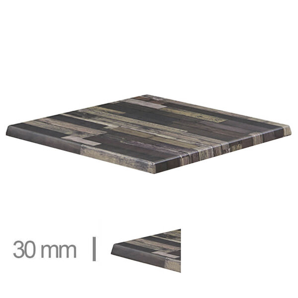 Tafelblad | BROWN BLANCHAS | Bruin | In-/Outdoor | 700x700x30(h)mm