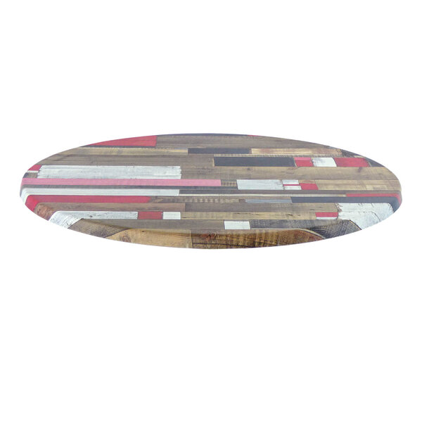 Tafelblad | KBANA ROUGE | Rood | In-/Outdoor | Ø700x30(h)mm