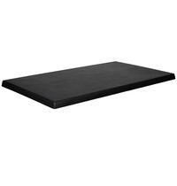 Werzalit Tafelblad | Zwart | In-/Outdoor | 700x1100x30(h)mm 