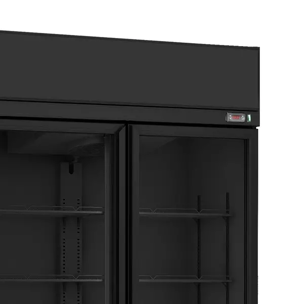 Koelkast | SERIE IRM | 770L | Zwart | 0°C/+10°C | Geforceerd | Draaideuren | Wielen (Geremd) | 1100x596x2003(h)mm