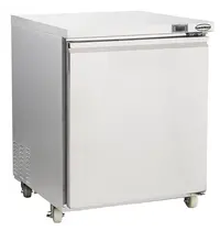 CombiSteel Koel-/Vrieskast | 185L | RVS | -18°C/-21°C & +1°C/+4°C | Geforceerd | Wielen (Geremd) | 705x785x850(h)mm 