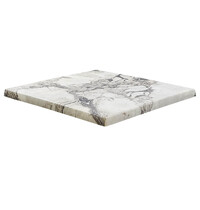 Werzalit Tafelblad | ALMERIA | Marmerlook (Beige) | In-/Outdoor | 600x600x30(h)mm 