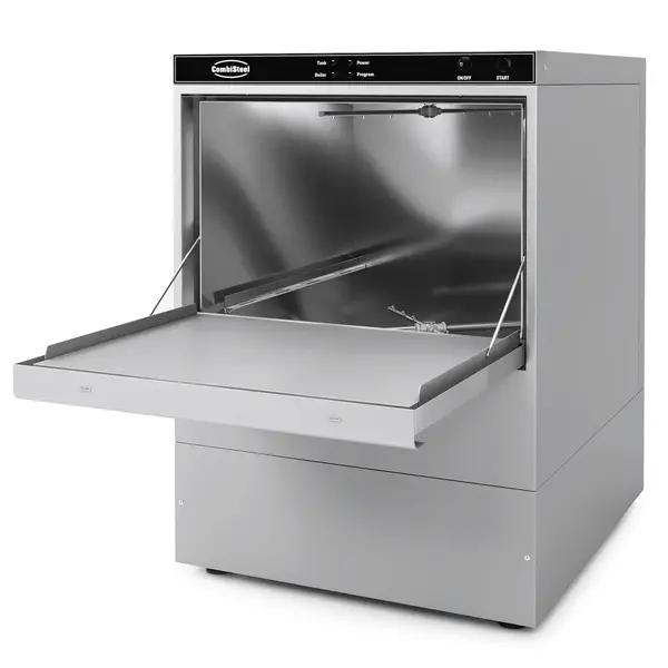 Glazenspoelmachine | Mand 400x400 | Zeeppomp | Naglanspomp | 230V | 472x532x709(h)mm