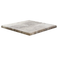 Werzalit Tafelblad | FINDUS GREY | Bruin | In-/Outdoor | 600x600x30(h)mm 