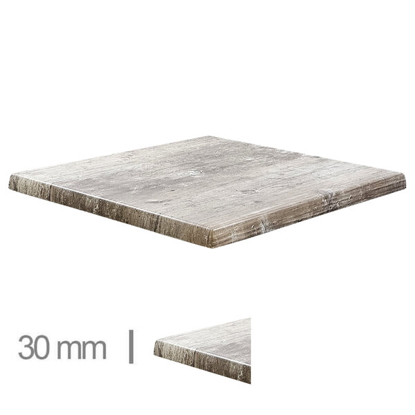 Tafelblad | FINDUS GREY | Bruin | In-/Outdoor | 700x700x30(h)mm