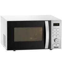 Bartscher Combimagnetron | RVS | 25L | 900W | Grillfunctie | Programmering | 230V | 490x435x280(h)mm 