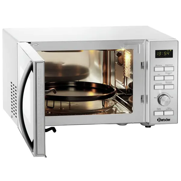 Combimagnetron | RVS | 25L | 900W | Grillfunctie | Programmering | 230V | 490x435x280(h)mm