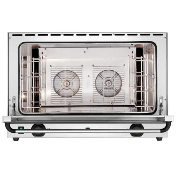 Heteluchtoven | 4 Niveaus (EN600x400) | Elektrisch | 50°C/300°C | 6.4kW (400V) | Bevochtiging (Handmatig) | 835x765x570(h)mm