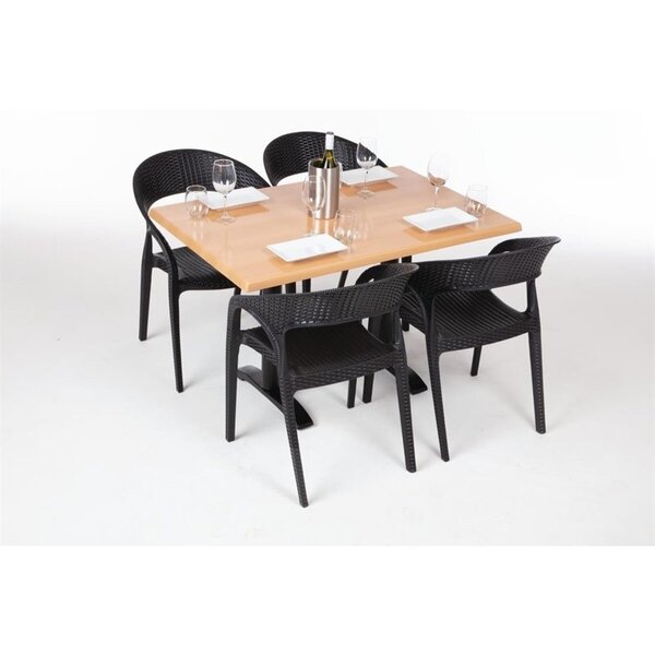 Tafelblad | Houtlook (Beuken) | Indoor | Voorgeboord | 1200x800x30(h)mm