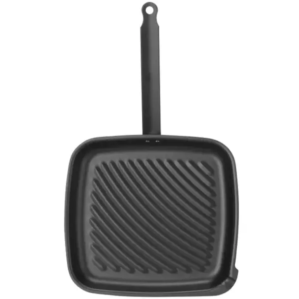 Grillpan | Carbonstaal | Div. Warmtebronnen | 480x282x80(h)mm