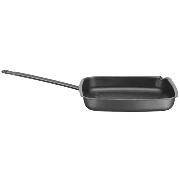 Grillpan | Carbonstaal | Div. Warmtebronnen | 480x282x80(h)mm