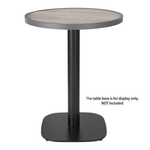 Tafelblad | Houtlook | In-/Outdoor | Voorgeboord | Ø580x38(h)mm