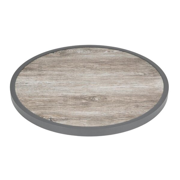 Tafelblad | Houtlook | In-/Outdoor | Voorgeboord | Ø580x38(h)mm