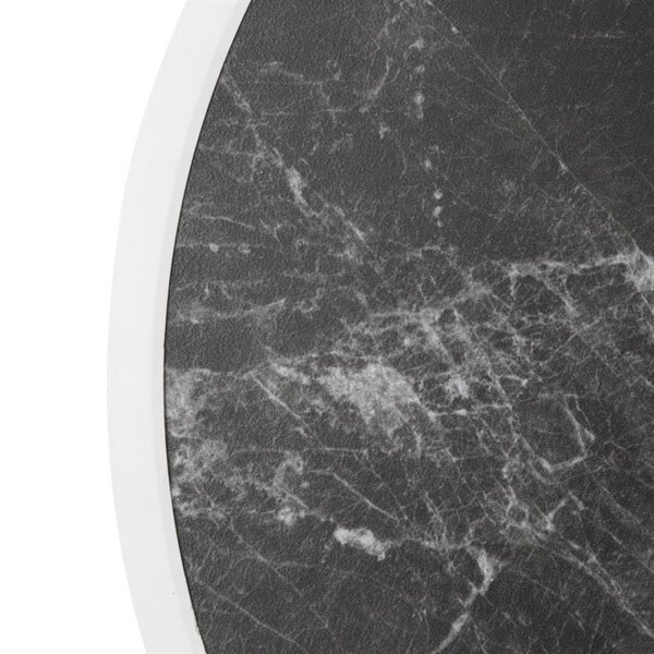 Tafelblad | Donker Graniet | In-/Outdoor | Voorgeboord | Ø580x38(h)mm