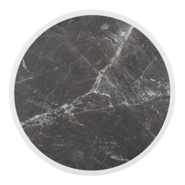 Tafelblad | Donker Graniet | In-/Outdoor | Voorgeboord | Ø580x38(h)mm