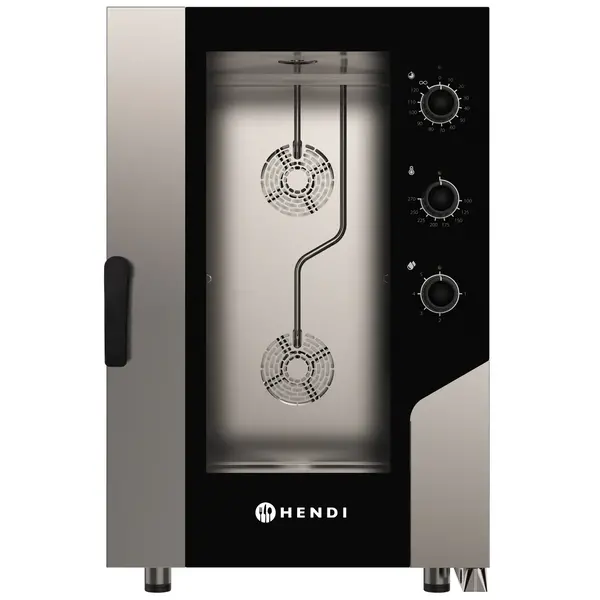 Hetelucht-/Stoomoven | CONTROL | 11 Niveaus (1/1 GN) | Elektrisch | 100°C/270°C | 15.4kW (400V) | Bevochtiging (Automatisch) | 730x855x1130(h)mm