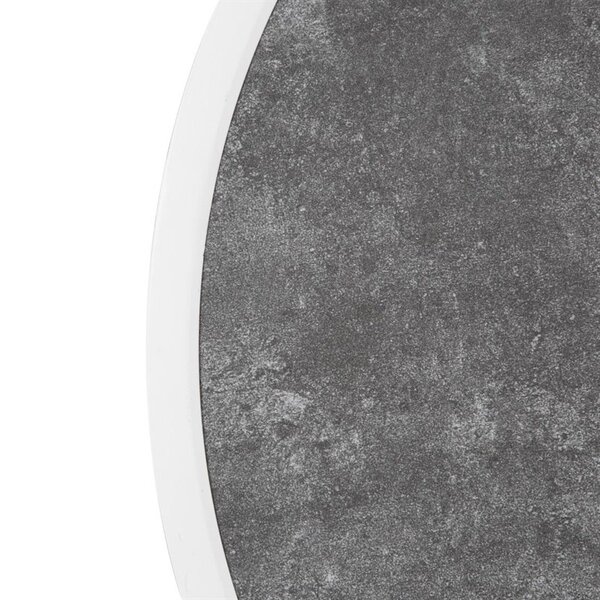 Tafelblad | Steengrijs | In-/Outdoor | Voorgeboord | Ø580x38(h)mm